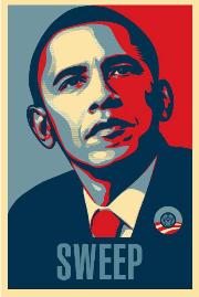 diy Barack poster