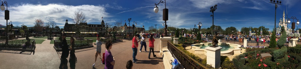 Disney World promenade
