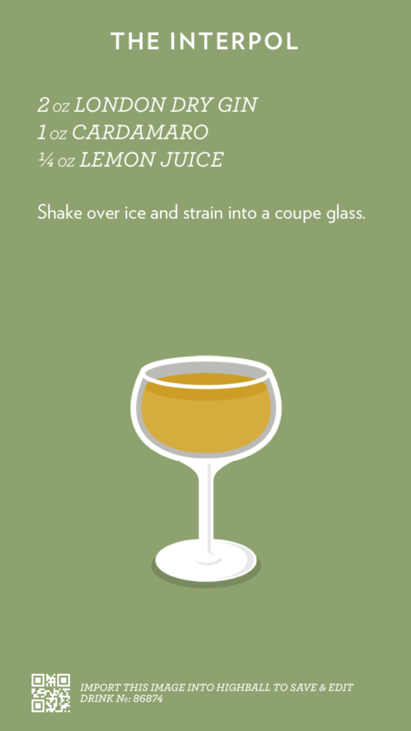 The Interpol, created with Highball.
